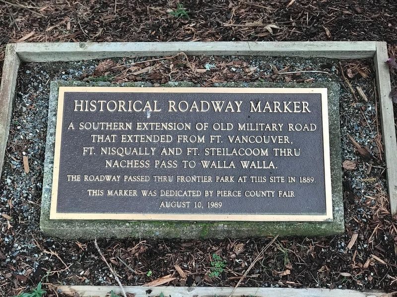 Military Road Historic Marker Marker image. Click for full size.