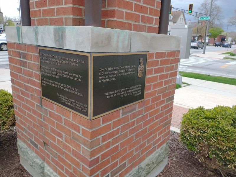 The Roman Catholic Parish of St. Paul Marker. Click for full size. The Roman Catholic Parish of St. Paul Marker image. Click for full size.