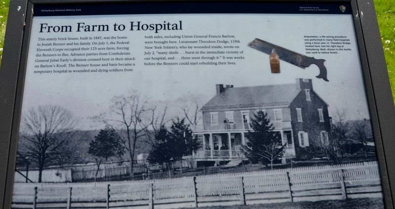 From Farm to Hospital Marker image. Click for full size.