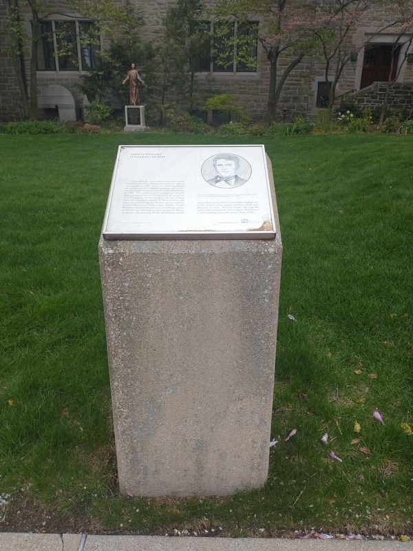 Trinity English Lutheran Church Marker. Click for full size. Trinity English Lutheran Church Marker image. Click for full size.