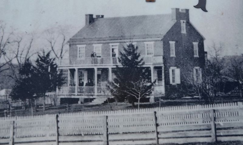 Photograph of the Josiah Benner House image. Click for full size.