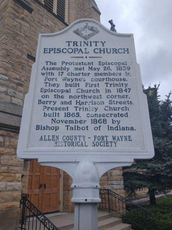 Trinity Episcopal Churh Marker image. Click for full size.