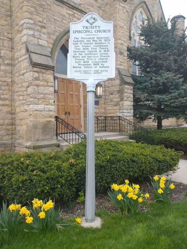 Trinity Episcopal Churh Marker image. Click for full size.
