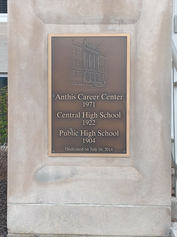 Fort Wayne Public High School Marker. Click for full size. Fort Wayne Public High School Marker image. Click for full size.