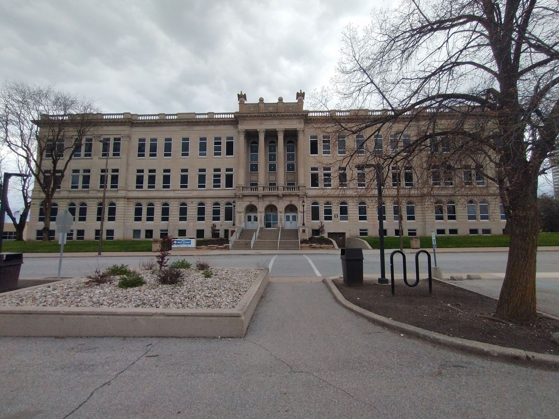 Fort Wayne Public High School Marker. Click for full size. Fort Wayne Public High School Marker image. Click for full size.
