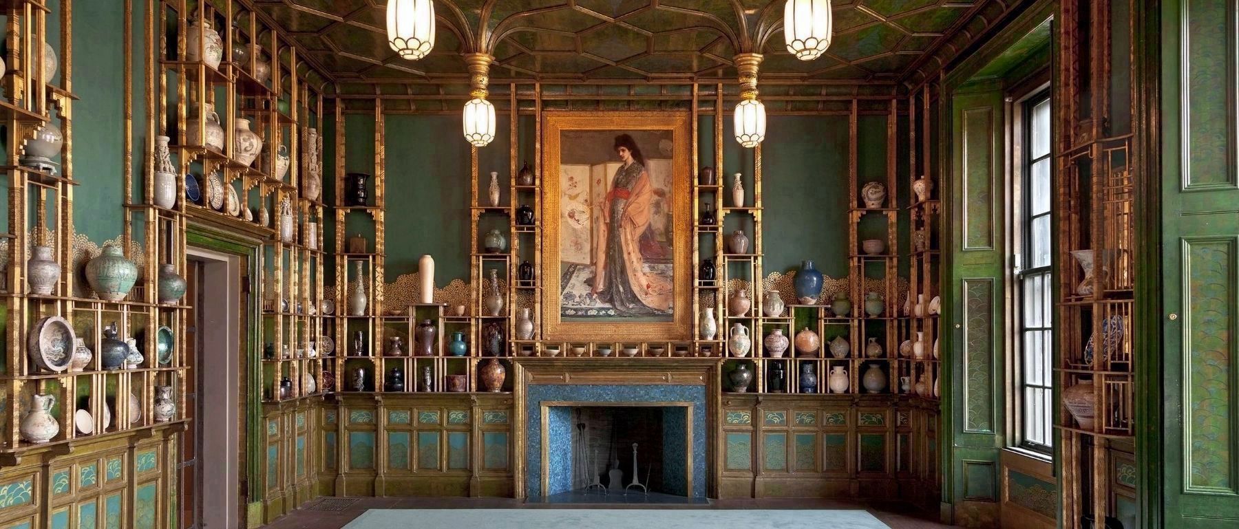 The Peacock Room Comes to America image. Click for more information.