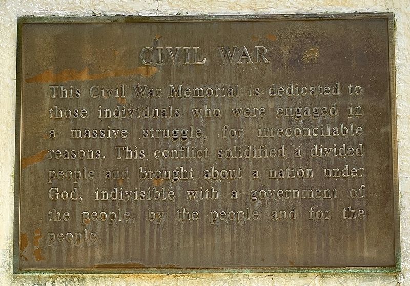 Civil War Veterans Memorial image. Click for full size.