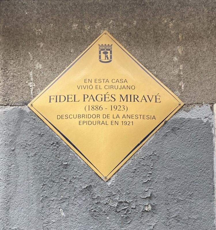 Fidel Pag�s Mirav� Marker image. Click for full size.