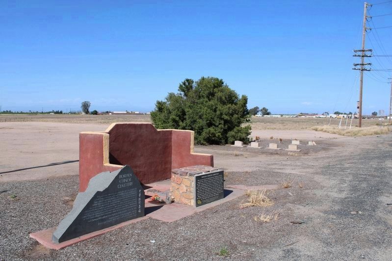 Borden Chinese Cemetery Marker. Click for full size. Borden Chinese Cemetery Marker image. Click for full size.