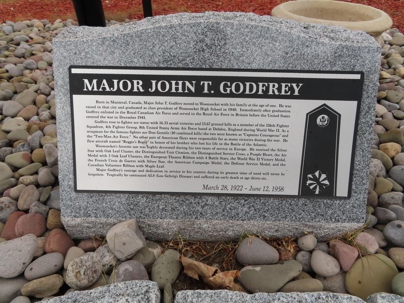 Major John T. Godfrey Marker image. Click for full size.