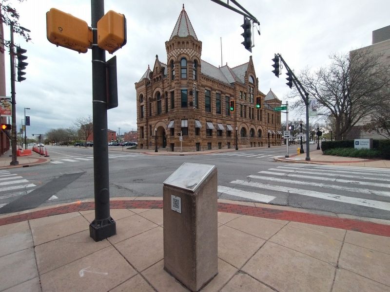 The Old City Hall Marker. Click for full size. The Old City Hall Marker image. Click for full size.