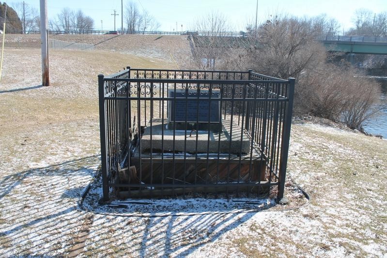 Site of Massena Springs Marker image. Click for full size.