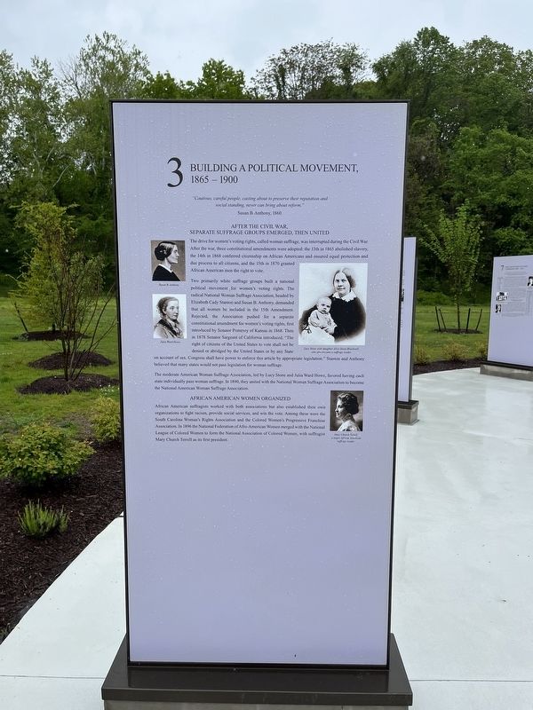 Building a Political Movement side of the marker. Click for full size. Building a Political Movement side of the marker image. Click for full size.