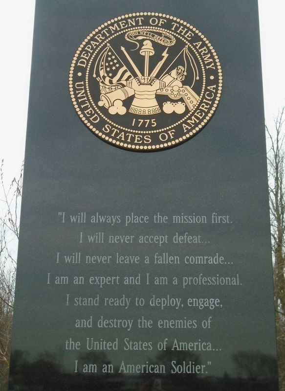 Veterans Memorial - US Army image. Click for full size.