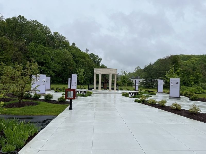 Turning Point Women's Suffrage Memorial. Click for full size. Turning Point Women's Suffrage Memorial image. Click for full size.