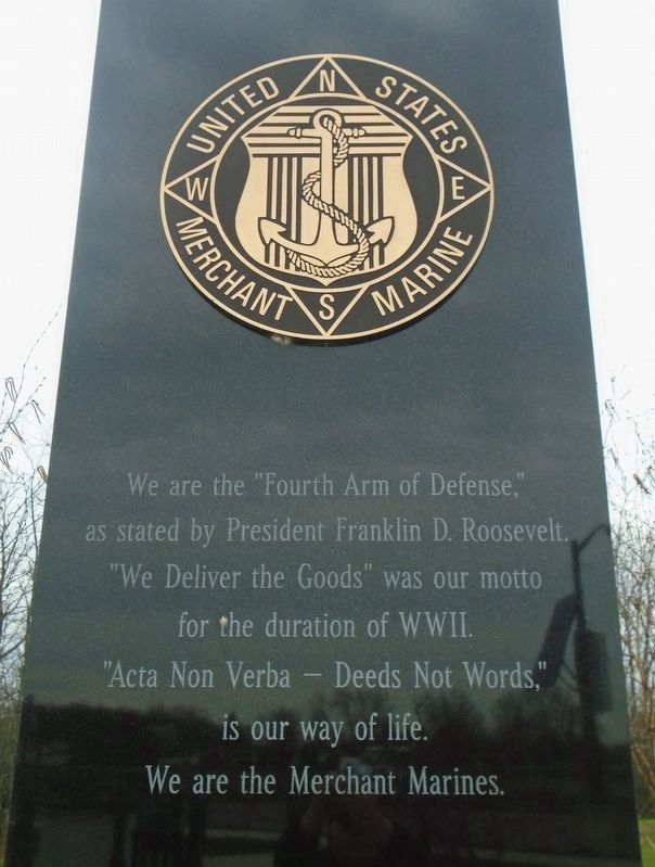 Veterans Memorial - US Merchant Marine image. Click for full size.