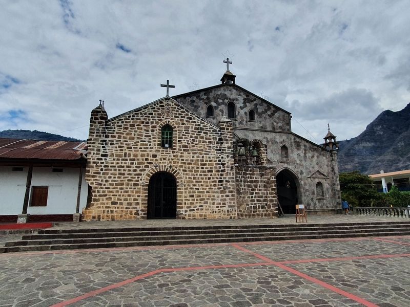 The nearby Catholic Church of San Juan la Laguna image. Click for full size.