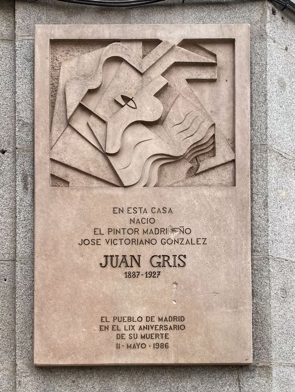 Juan Gris Marker image. Click for full size.