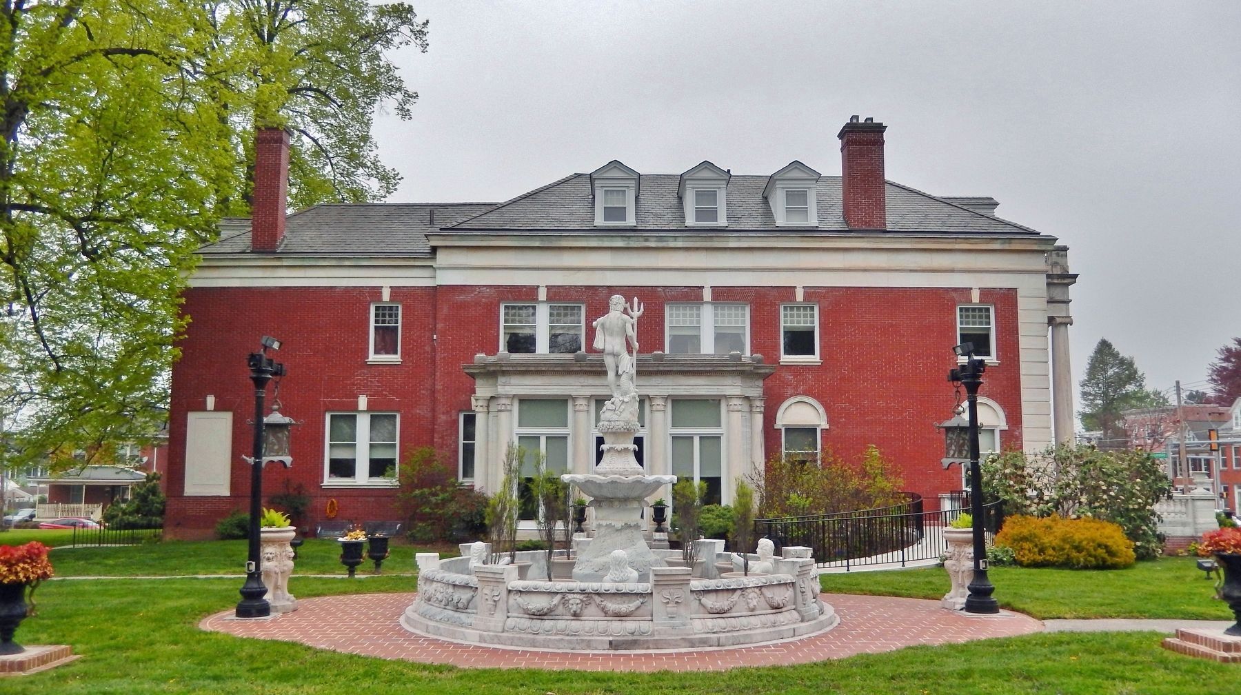 Warehime-Myers Mansion (<i>south elevation</i>) image. Click for full size.