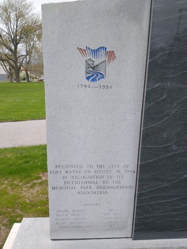 Allen County Veterans Memorial. Click for full size. Allen County Veterans Memorial image. Click for full size.