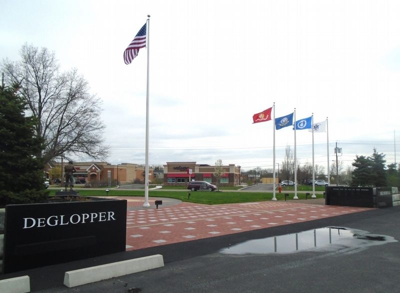 DeGlopper Memorial Entrance image. Click for full size.