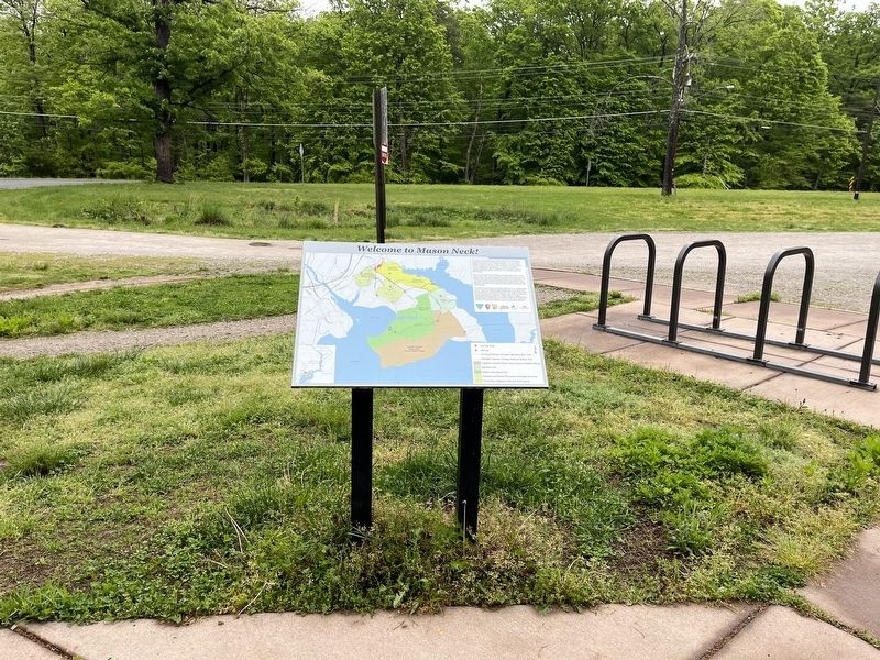 Welcome to Mason Neck! Marker. Click for full size. Welcome to Mason Neck! Marker image. Click for full size.