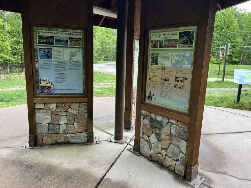 Explore a Trail Network side of the marker image. Click for full size.