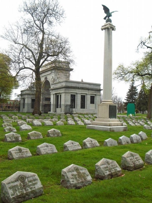 American Legion WWI Memorial image. Click for full size.
