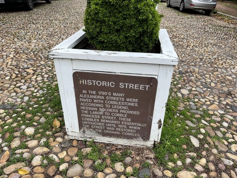 Historic Street Marker image. Click for full size.