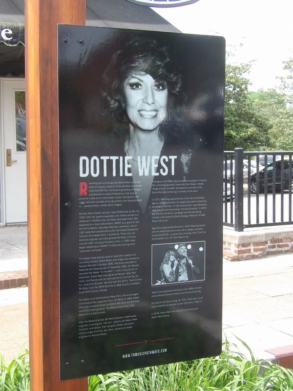 Dottie West Marker image. Click for full size.