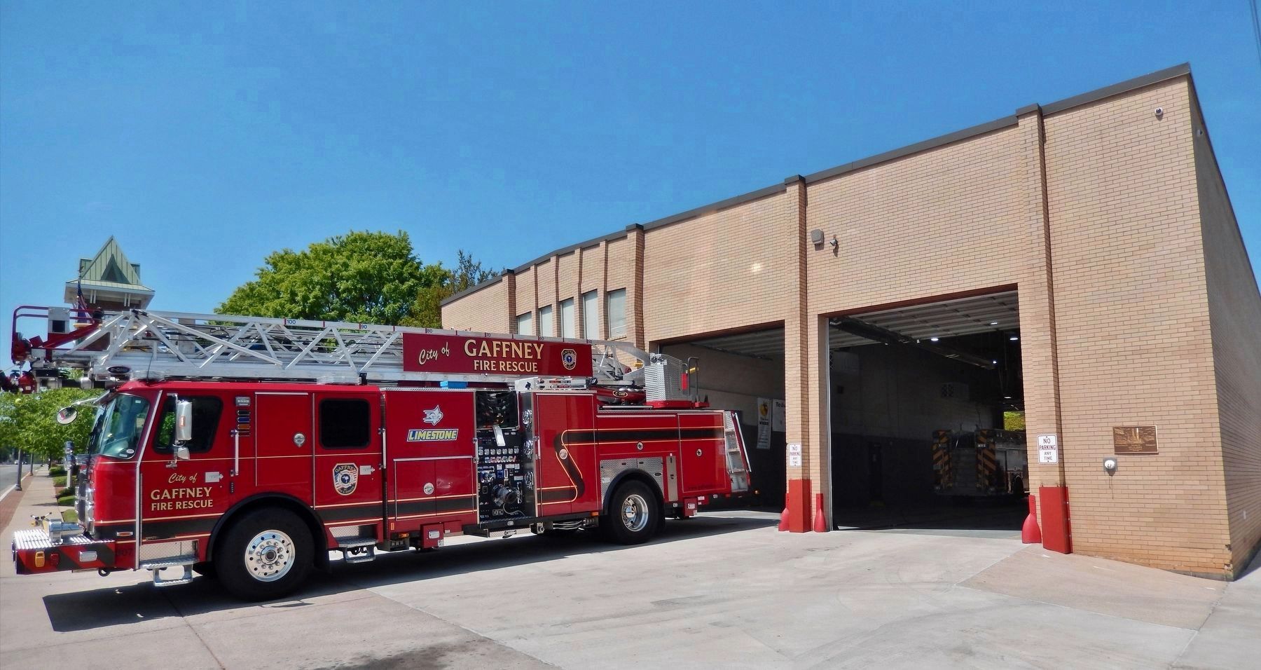 Gaffney Fire Department Headquarters image. Click for full size.