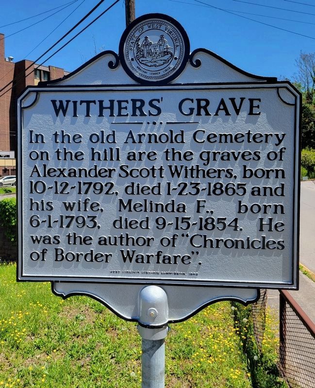 Withers Grave Marker image. Click for full size.
