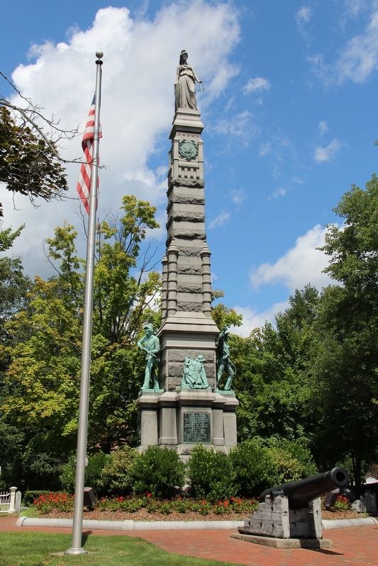 Nashua Soldiers and Sailors Monument image. Click for full size.