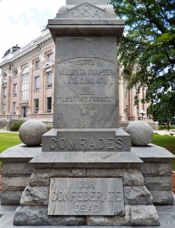 Lowndes County Confederate Monument image. Click for full size.