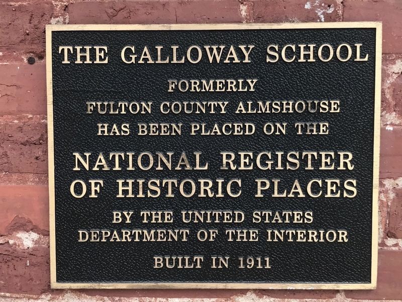 The Galloway School Marker image. Click for more information.