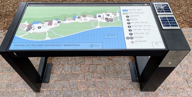 FDR Memorial Map image. Click for full size.