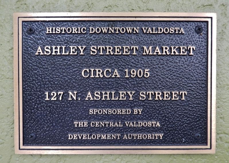 Ashley Street Market Marker image. Click for full size.