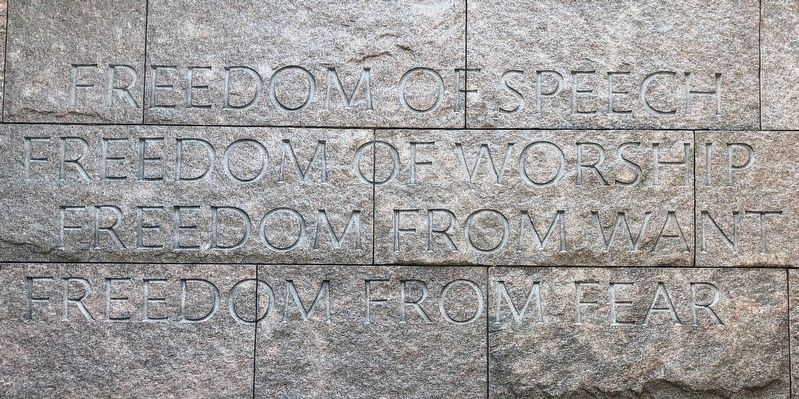 FDR Four Freedoms image. Click for full size.