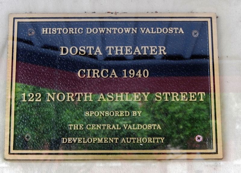 Dosta Theater Marker image. Click for full size.