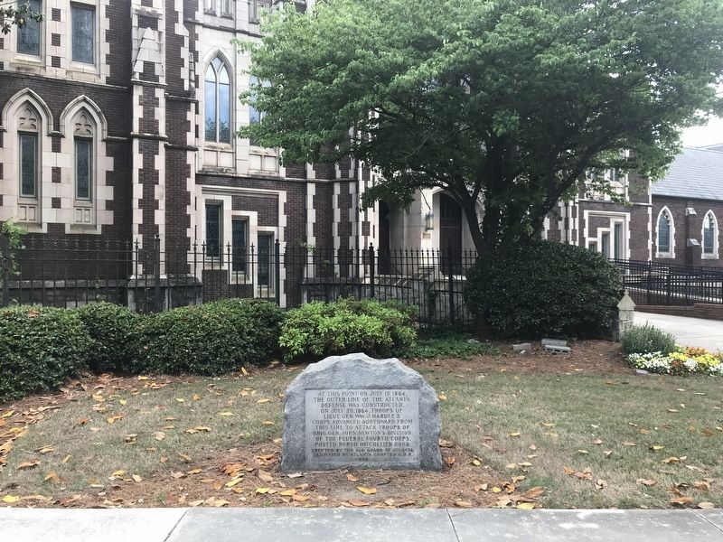 Outer Line of the Atlanta Defense Marker image. Click for full size.