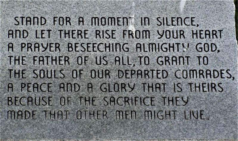 Andrew R. Strable Catholic War Veterans Memorial image. Click for full size.