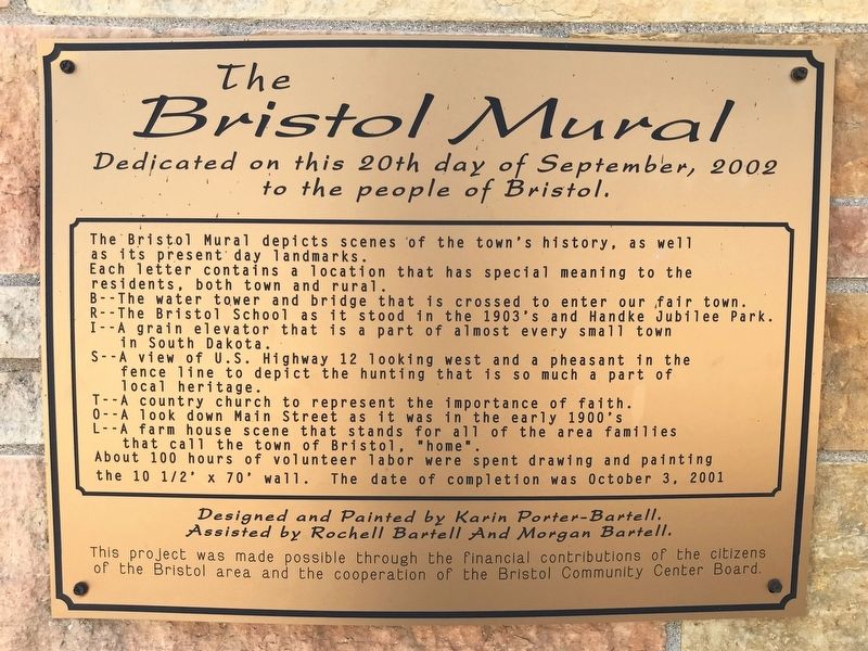 The Bristol Mural Marker image. Click for full size.