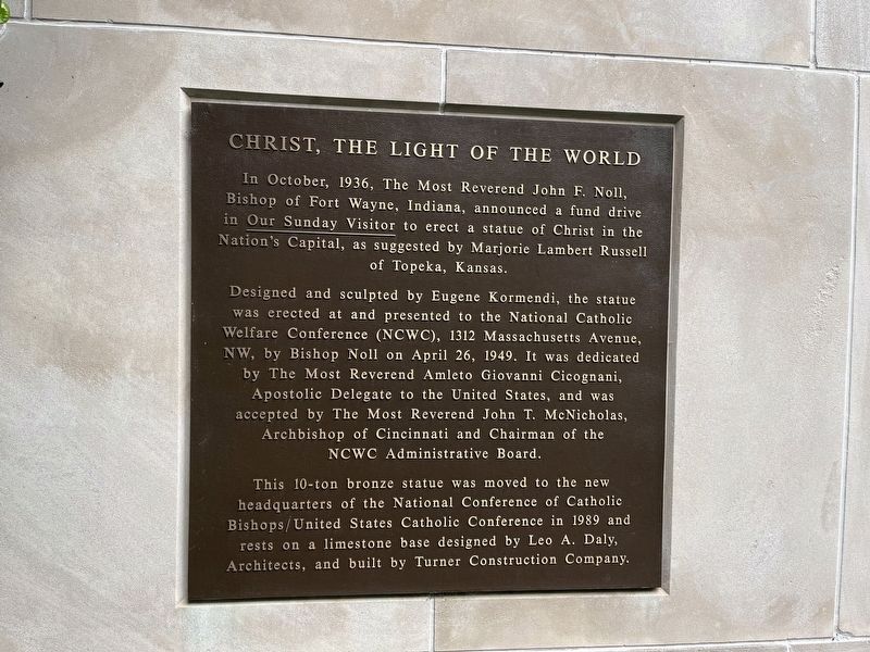 Christ, the Light of the World Marker image. Click for full size.