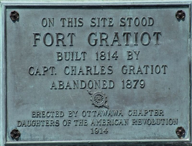 Fort Gratiot Marker image. Click for full size.