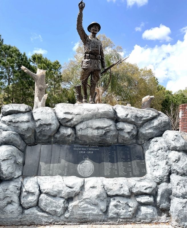 Hillsborough County World War I Veterans Marker image. Click for full size.