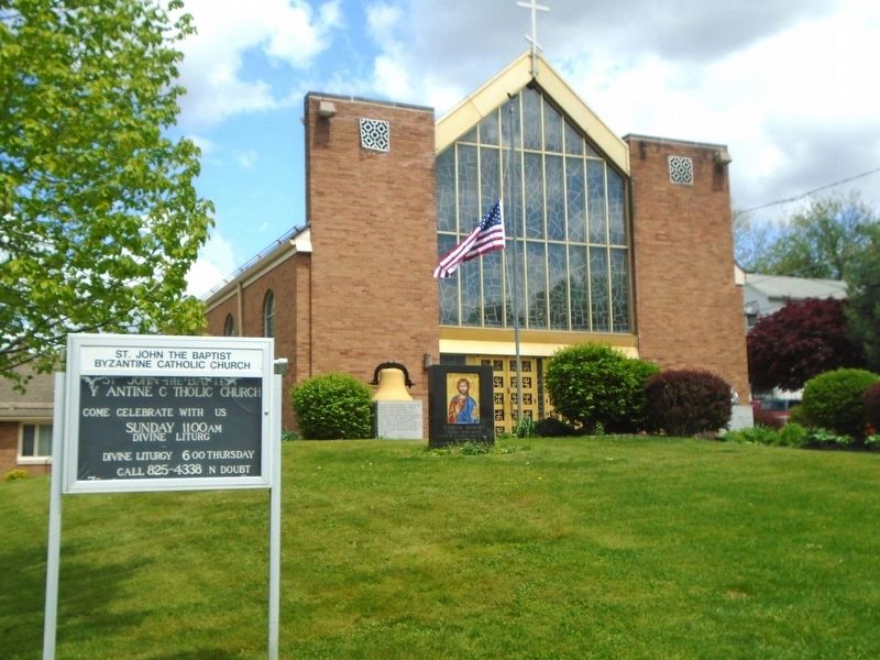 Saint John the Baptist Byzantine Catholic Church. Click for full size. Saint John the Baptist Byzantine Catholic Church image. Click for full size.