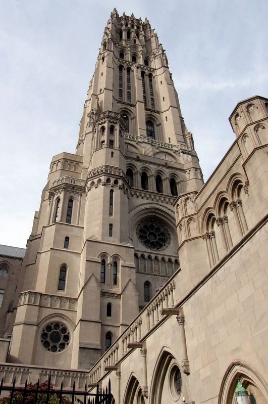 The Riverside Church bell tower image. Click for full size.
