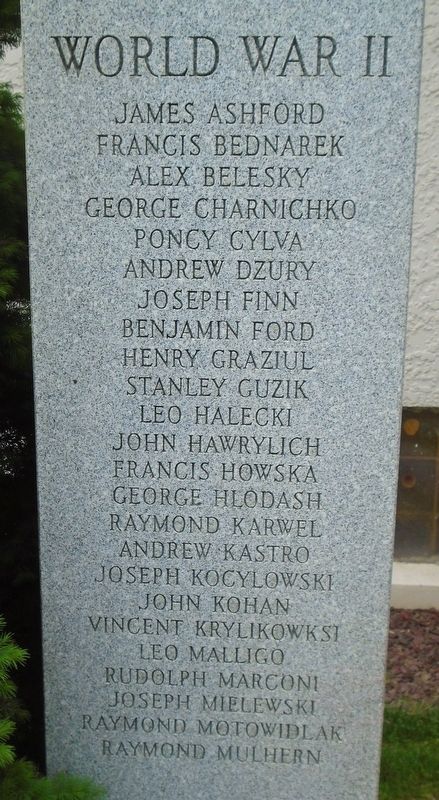 Wilkes-Barre Township War Memorial. Click for full size. Wilkes-Barre Township War Memorial image. Click for full size.