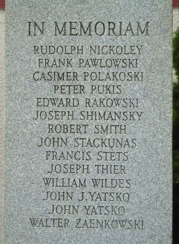 Wilkes-Barre Township War Memorial. Click for full size. Wilkes-Barre Township War Memorial image. Click for full size.