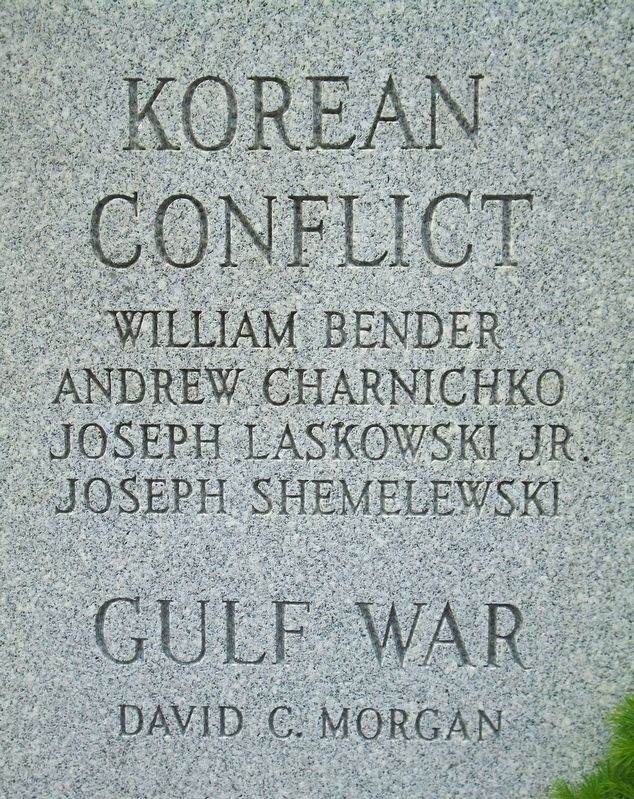 Wilkes-Barre Township War Memorial. Click for full size. Wilkes-Barre Township War Memorial image. Click for full size.